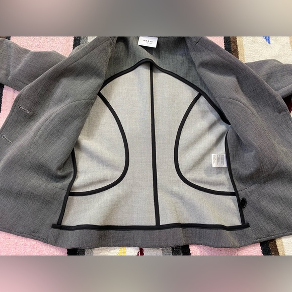 Akris Punto grey blazer - Picture 10 of 15